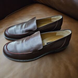 Fratelli Rossetti Women's Warm Brown Leather Loafers 38.5